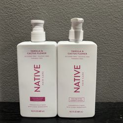 Native Shampoo And Conditioner 