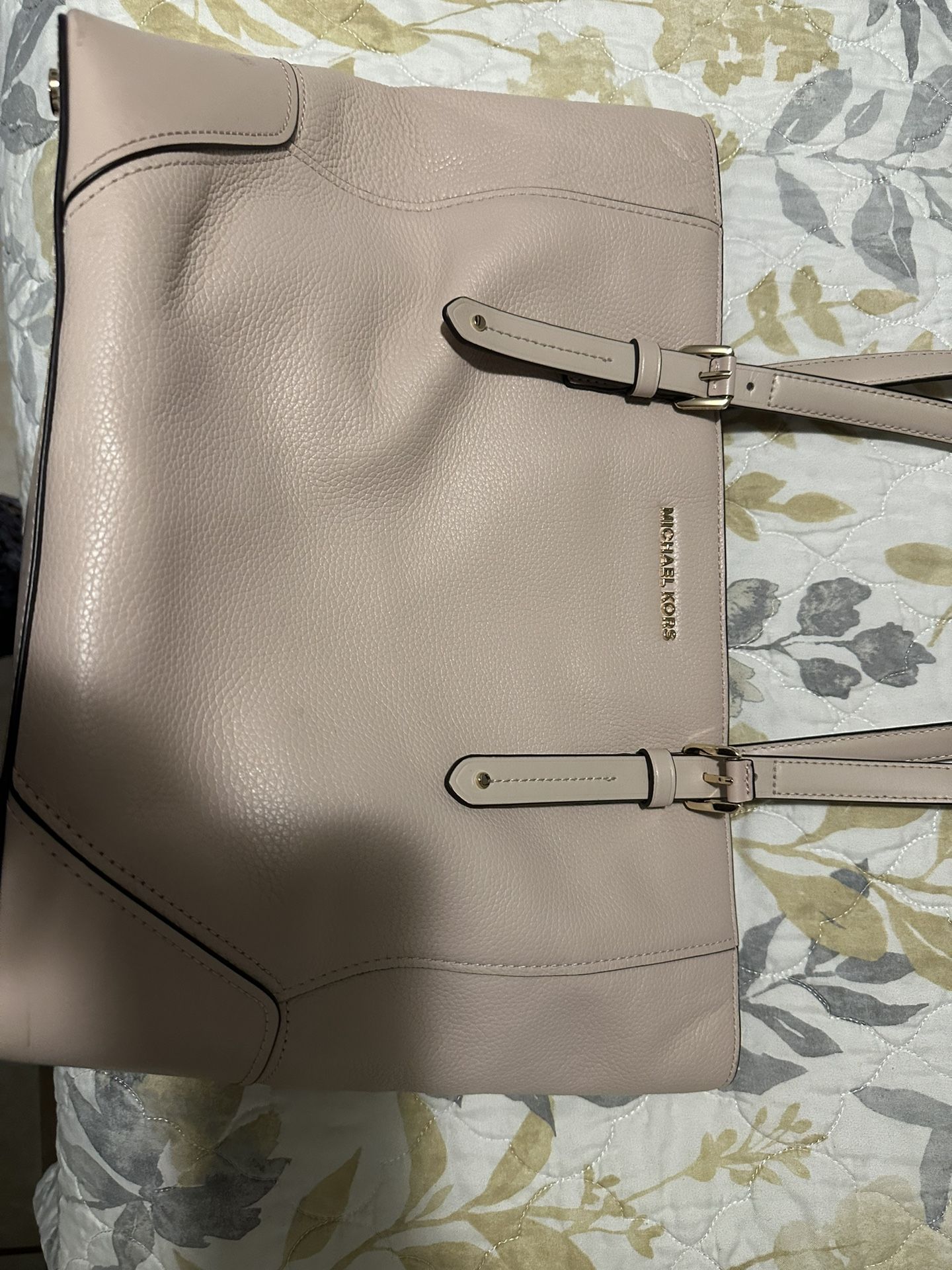 Mk Tote Bag Nude Pink