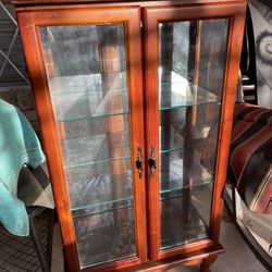 Cabinet Glass Shelf With Light