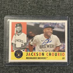 Jackson Churio Topps Heritage 25th Anniversary Auto /200