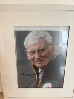 Pittsburgh Steelers Signed Picture Framed Dan Rooney 16X14
