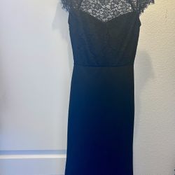Windsor Black Backless Dress Size 6