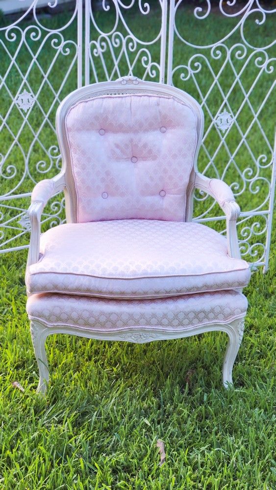 Vintage Pink french chair