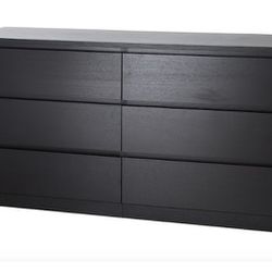 Malm (6 Drawer) Dresser 