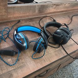 Nice Gaming Headphones Listen To Music Or Talking Perfect Condition Asking 40 Bucks For Both