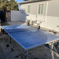 DEAL!! Aluminum Ping Pong Table $50 OBO