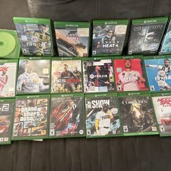 Xbox one games lot 