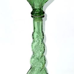  rare vintage 1960s MCM Empoli green Dolphin Chianti Bardi liquor genie bottle