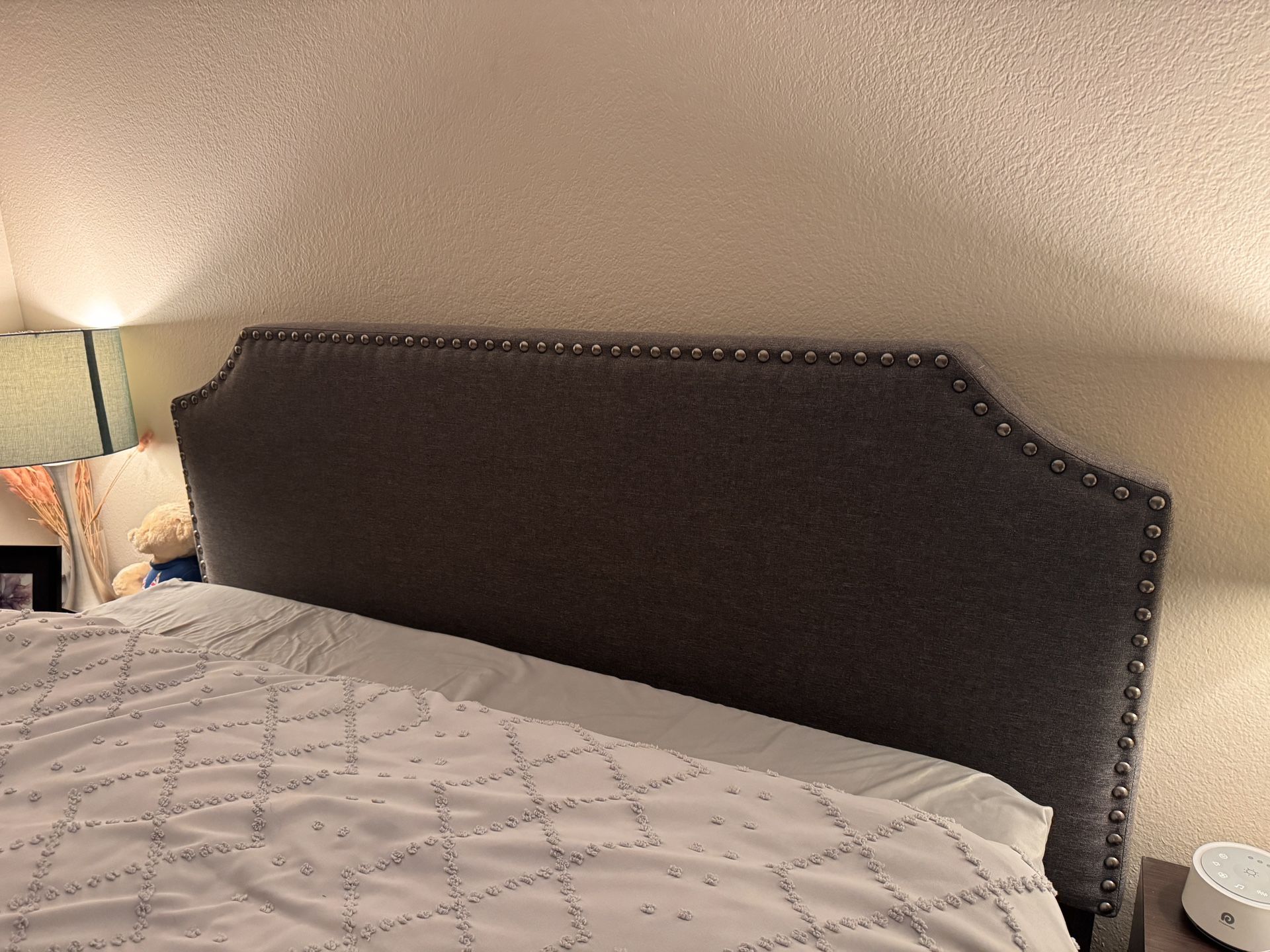 Queen Bed Frame Gray