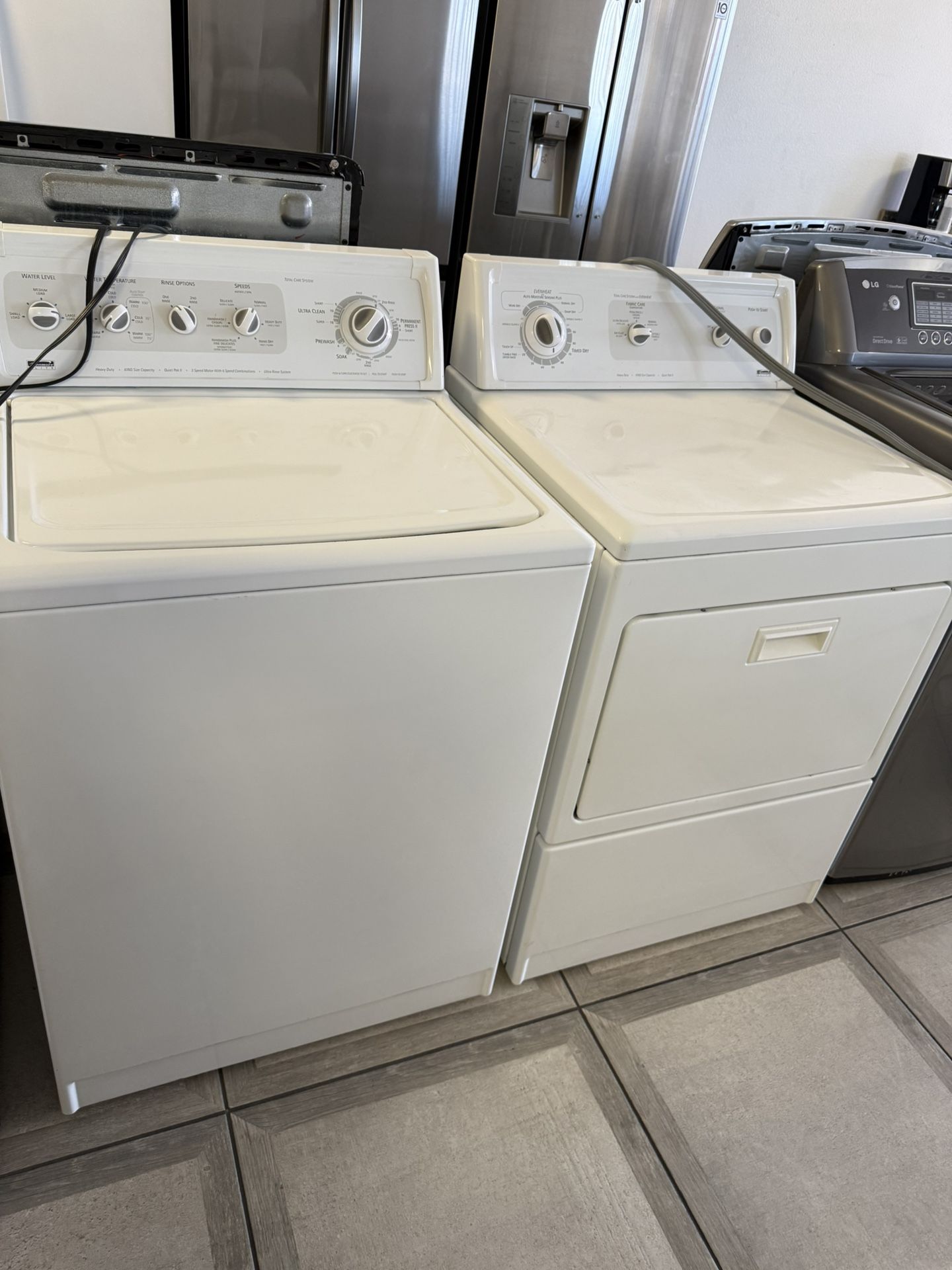 Kenmore Washer And Electric Dryer Set