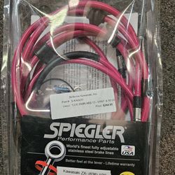 2013 - 2025 Kawasaki ZX6R ABS Brake Line Set