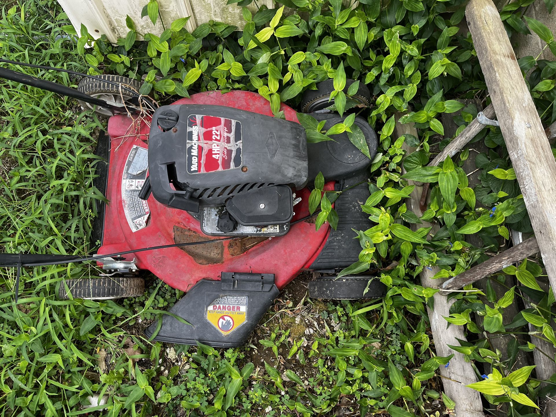 Push Mower For Sale, Not Running Parts Only