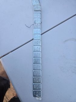 1/4 oz Adhesive Wheel Balancing Weights Strip