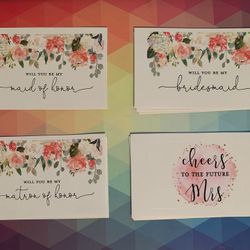 Bridal Party Stickers (Will You Be My...)