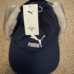 NOAH X PUMA Trapper Cap Navy Blue