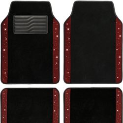 CAR PASS® Bling Car Mats Floor Mats