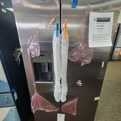 25.1 cu. ft. Side by Side Refrigerator in Fingerprint Resistant Stainless Steel