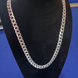 Silver Chain (Diamond Cuts)