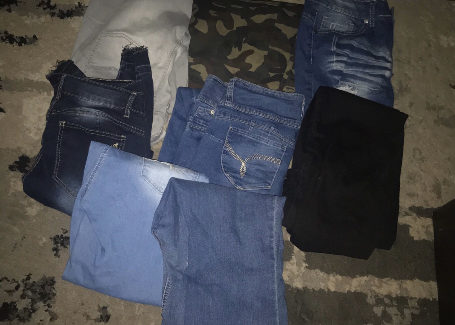 Size 13 jeans lot of 8