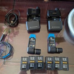 Sennheiser AVX Transmitter And Receiver With Lav Mic
