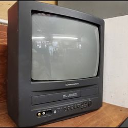 Vintage Curtis Mathes TV VCR Combo 14" With Original Remote 