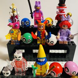 The Amazing Digital Circus Character Collectibles Custom Lego Minifigures 