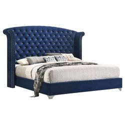 Blue Bed frame 