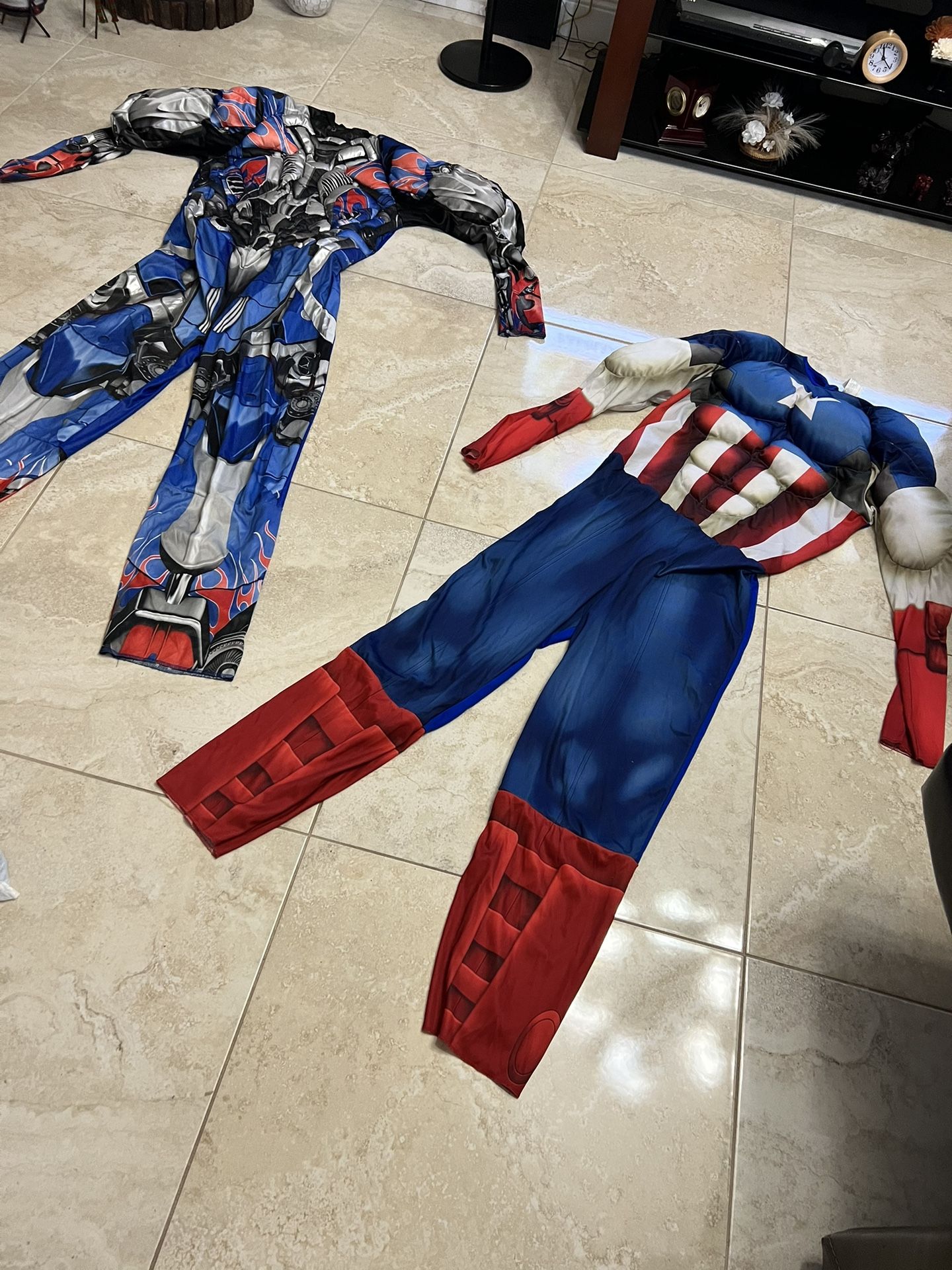 Transformer And Captain America Costume (Adult Size)