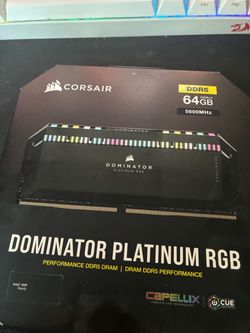 Corsair Dominator Platinum RGB 64GB DDR5 RAM