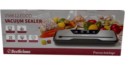 Vacuum Sealer Machine, Beelicious Automatic Air Sealing for Food Storage, Build-in Cutter