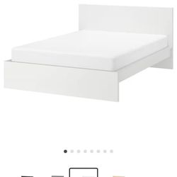 IKEA  Malm  bed Frame  &  Mattress