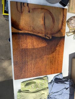 Beautiful Buddha Frame. Wooden.