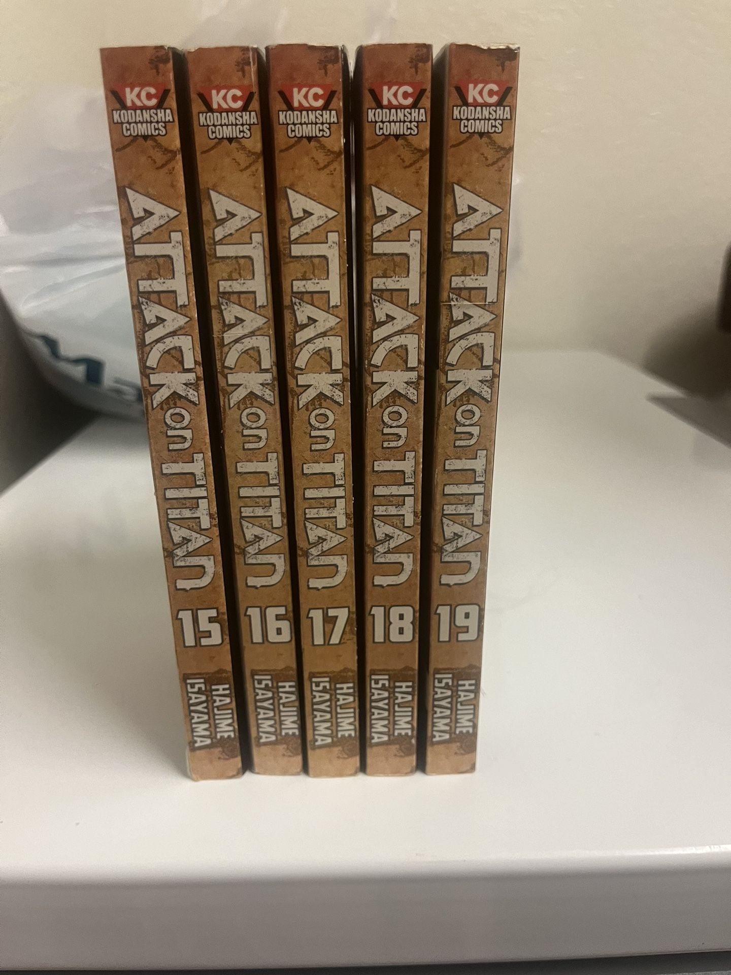 Attack On Titan Manga (English)