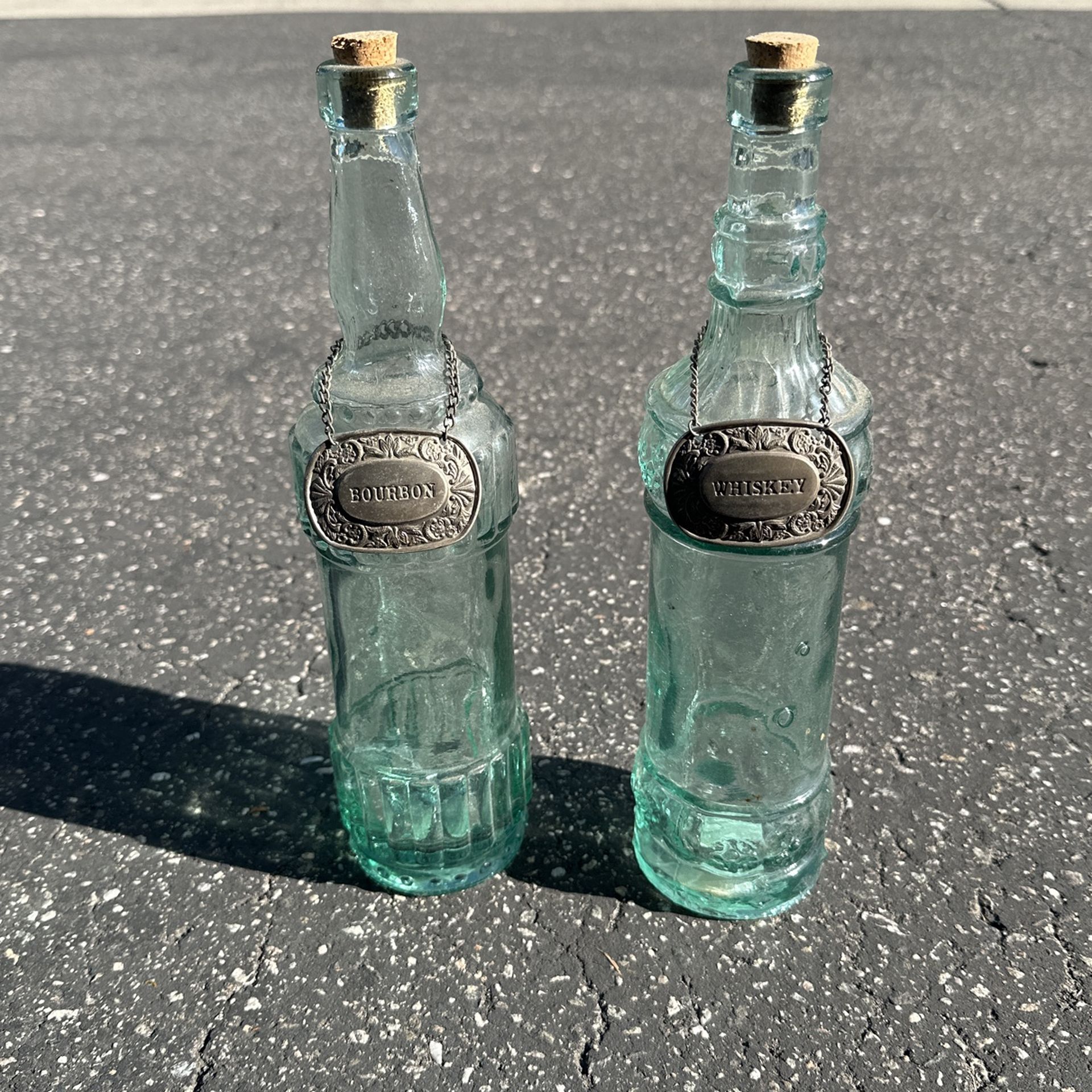 Antique Liquor Bottles Whiskey & Bourbon