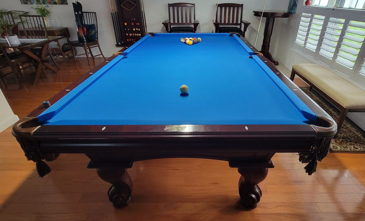 Pool Table With Accessories