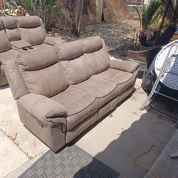 Recliner Sofa Set