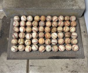 60  Leather Baseballs