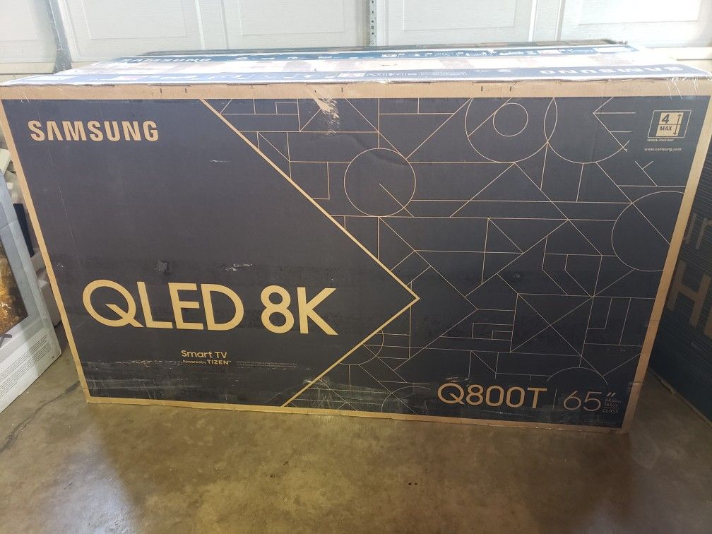 Tv Samsung 65", 8k, Q800T, 240 Hz, Dynamic Cristal Color, HDR, Excellent