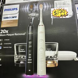 Philips Sonicare DiamondClean Smart Power Toothbrush Twin Pack