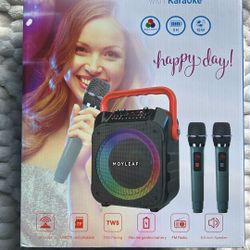 New HHCC-A9 Portable Bluetooth Speaker With Karaoke