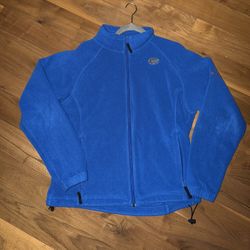 Florida Gators Columbia Blue/Orange Zip up Fleece Jacket