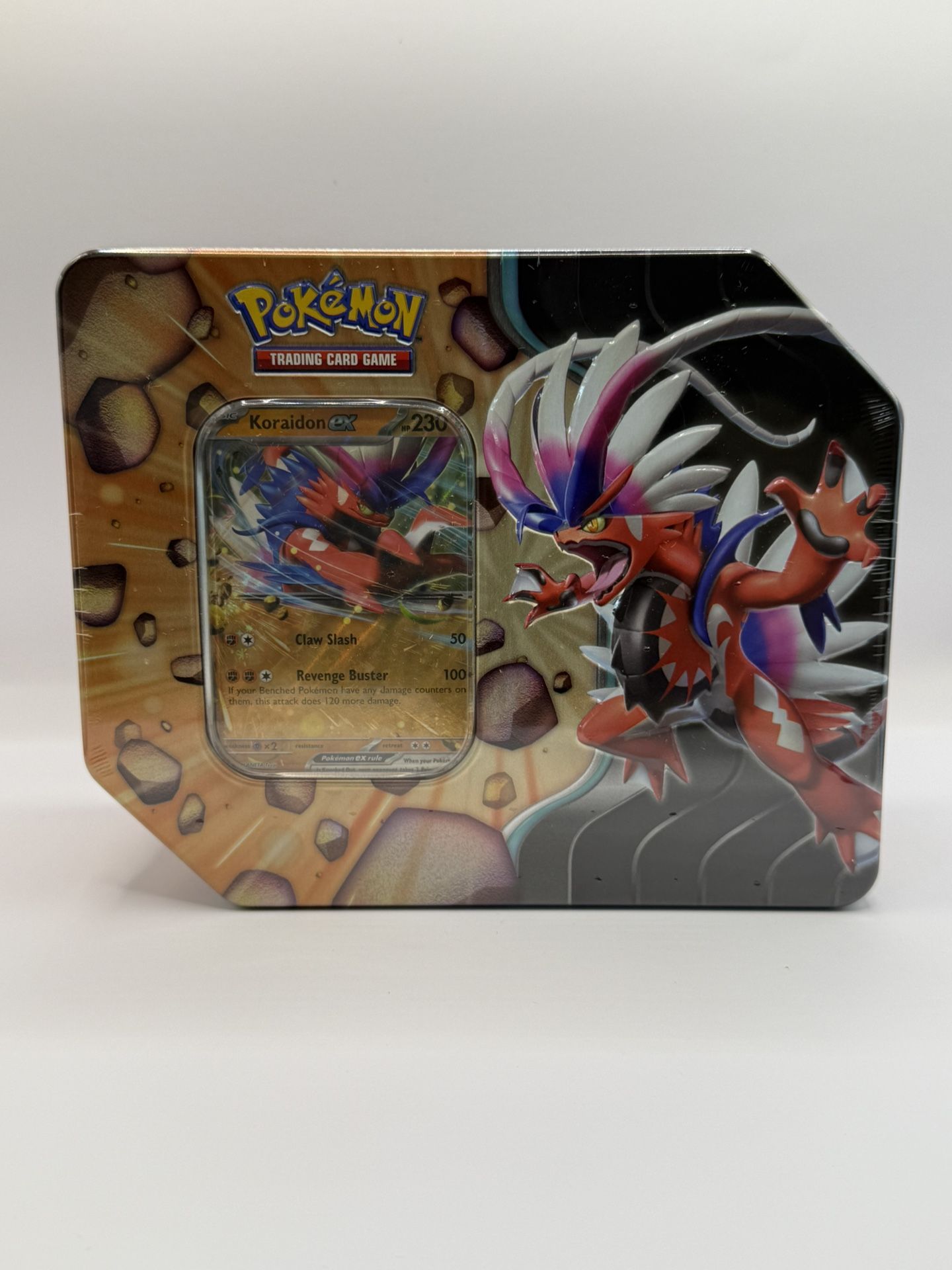 Pokemon Trading Card Game Slashing Legends Tin - Koraidon ex