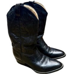El Jinete Botas Men’s Western Boots 11.5 Black