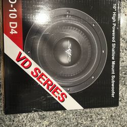 Skar 10” Shallow Subwoofer