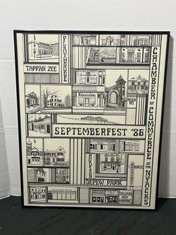 Vintage Limited Edition Lee Yeo Framed New York Print #’d 16/25