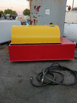 fuel tank  300 gallons with pump $900