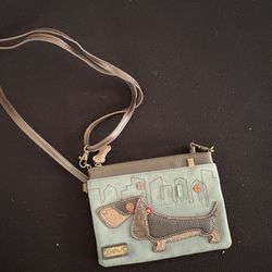 Chala Dachshund Weiner Dog Crossbody Purse