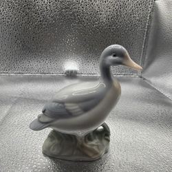 Vintage Porcelain Duck Japan 3.5” Tall Excellent Condition
