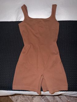Women’s brown romper size L from amazon
