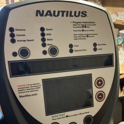 Nautilus Exercise Bike